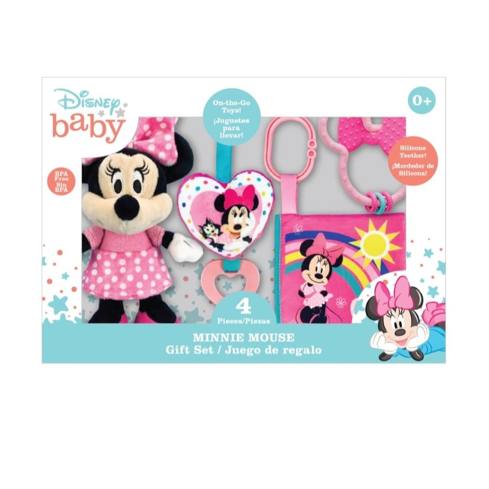 Disney Baby Minnie Mouse 4 Piece Gift Set